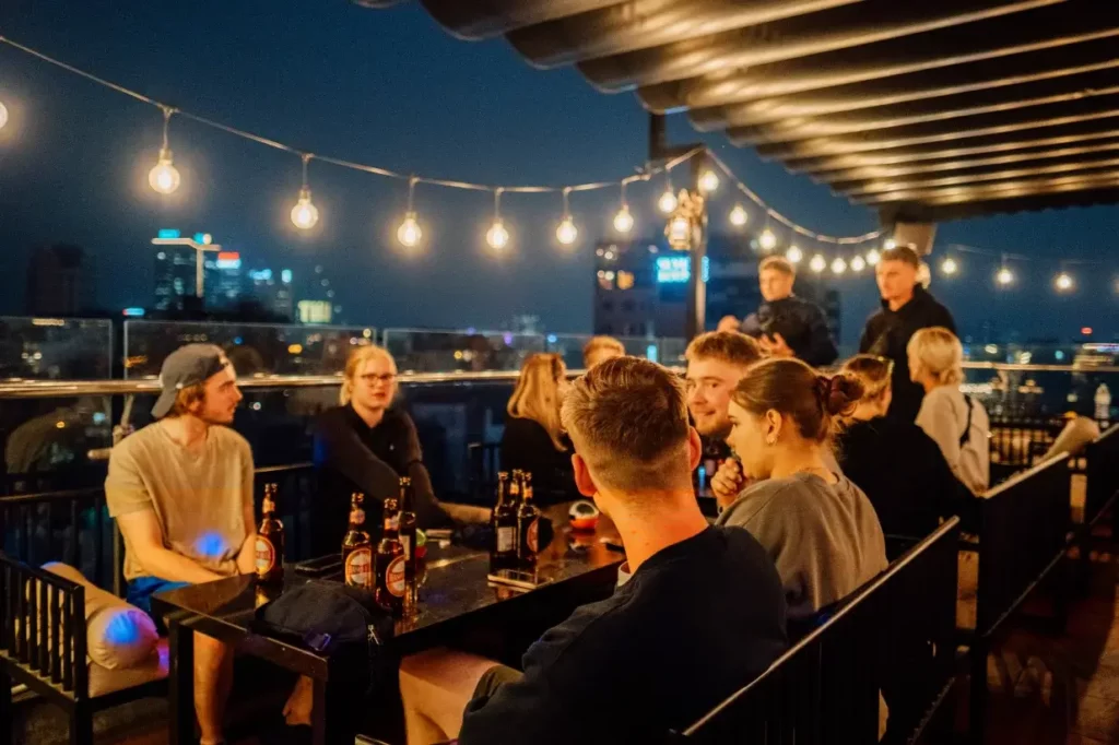 Hanoi Backpackers Hostel Rooftop Bar