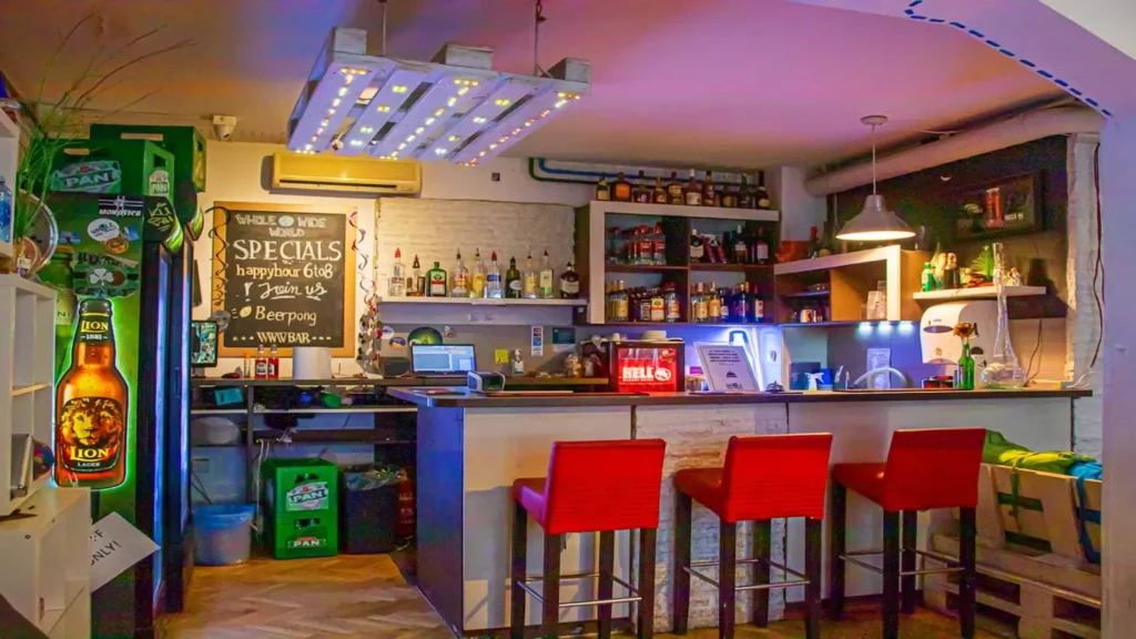 Whole Wide World Hostel Bar